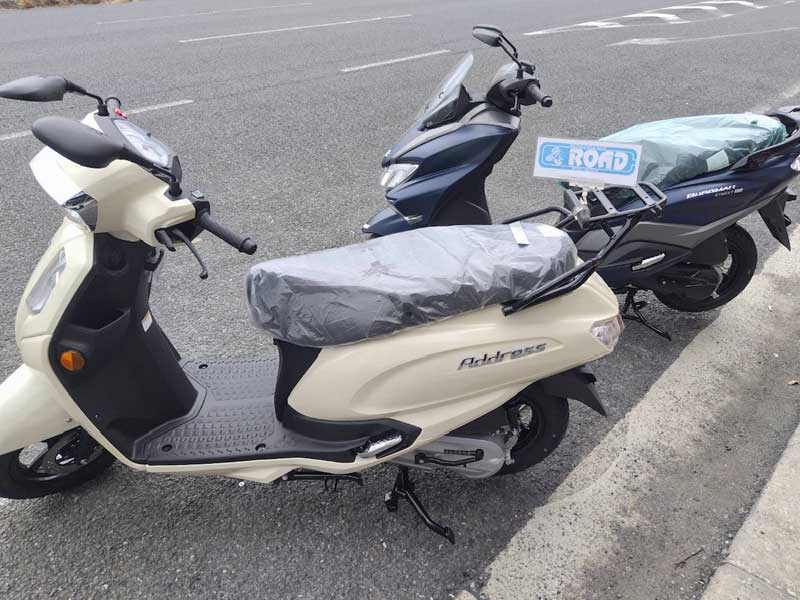 アドレス　バーグマン今なら全色即納車可能